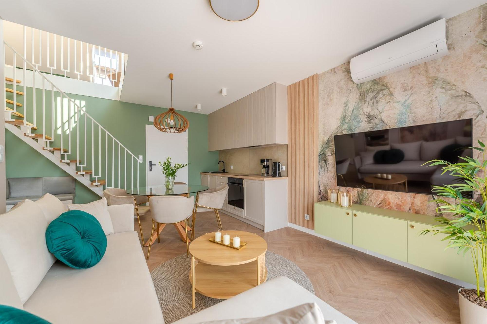Posesja Plazowa Penthouse & Spa By Posesja Apartamenty Гжибово Екстер'єр фото